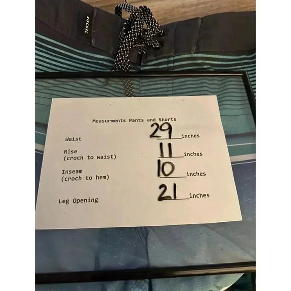 Rip Curl Boardshorts Men’s Size 28, Blue Stripes Beach Swim Shorts - Picture 8 of 11